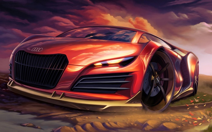 Conception de supercar Audi Fonds d'écran, image