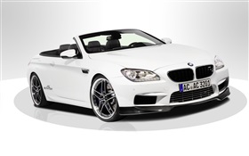 BMW M6 F13 voiture blanche