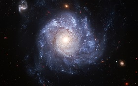 Belle galaxie de l'espace
