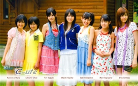 C-ute, groupe de fille idole japonaise 01 HD Fonds d'écran