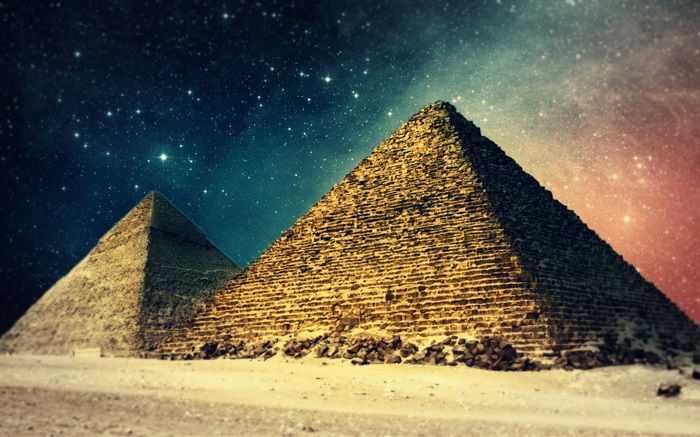 Pyramides égyptiennes Fonds d'écran, image