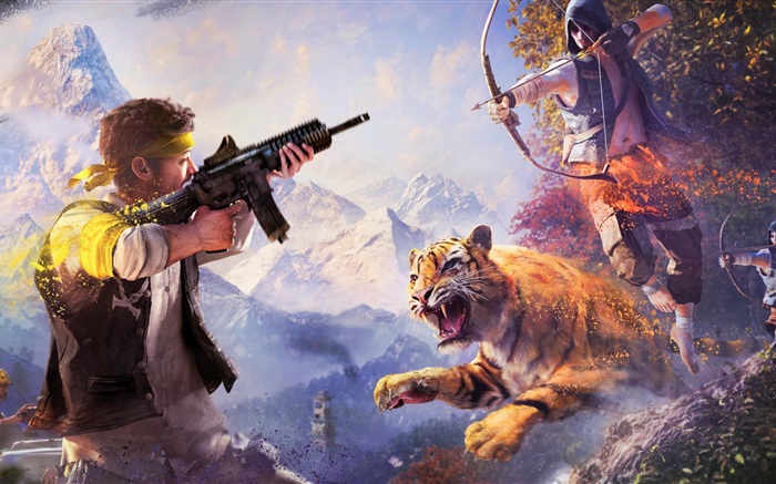 Far Cry 4, du tac au tac Fonds d'écran, image