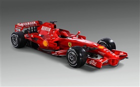 Ferrari voiture de course rouge HD Fonds d'écran