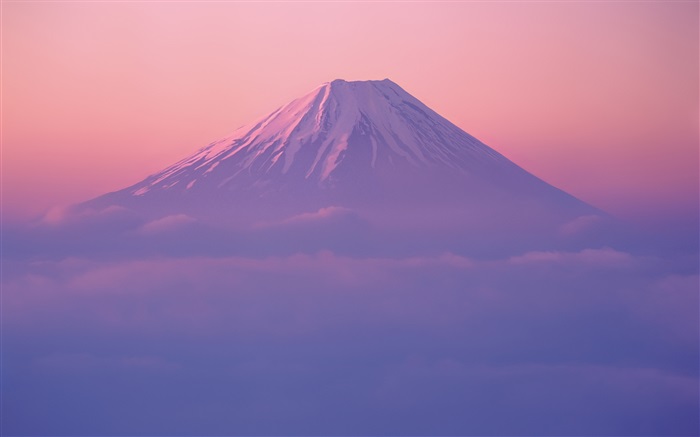 Mont Fuji, au crépuscule Fonds d'écran, image