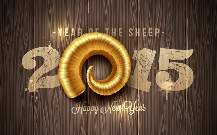 Bonne et Heureuse Année 2015, Année des moutons Fonds d'écran, image