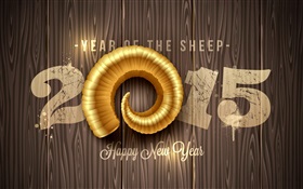 Bonne et Heureuse Année 2015, Année des moutons HD Fonds d'écran
