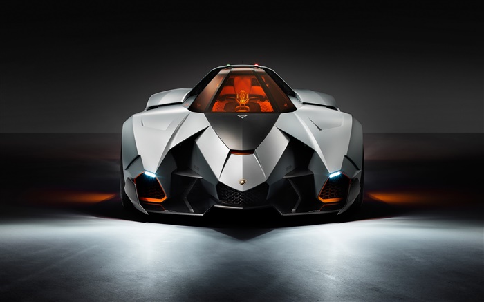 Lamborghini Egoista supercar vue de face Fonds d'écran, image