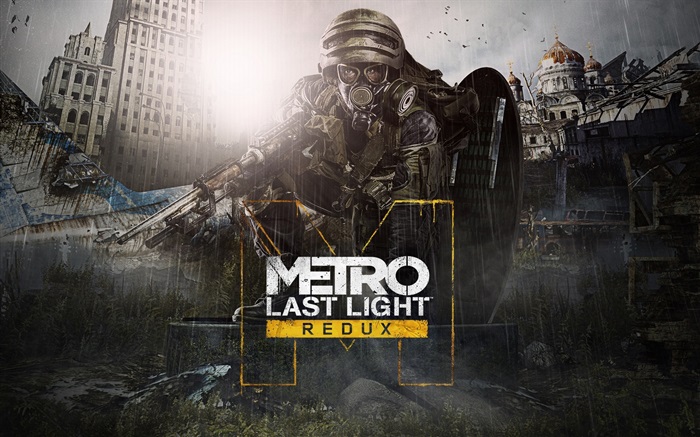 Metro 2033 Redux, la pluie, soldat Fonds d'écran, image