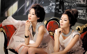 Neuf Muses, Corée filles de musique 06 HD Fonds d'écran