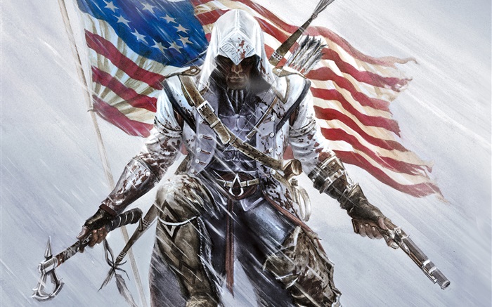 Jeu PC, Assassin Creed III Fonds d'écran, image