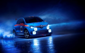 Renault TwinRun notion voiture bleue HD Fonds d'écran