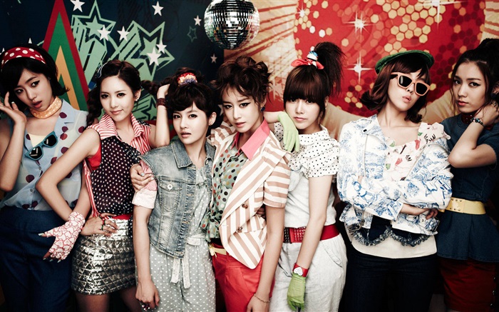 T-ARA, les filles de la musique coréenne 02 Fonds d'écran, image