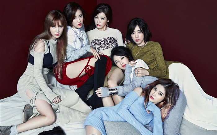 T-ARA, les filles de la musique coréenne 09 Fonds d'écran, image