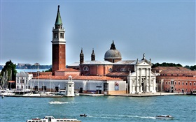 Venise, église HD Fonds d'écran