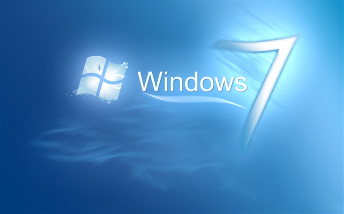 Windows 7 dans l'eau bleue Fonds d'écran, image