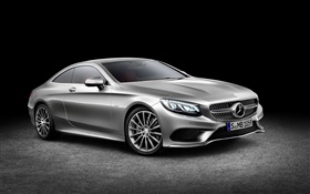 2,015 voiture d'argent Mercedes-Benz S-Class HD Fonds d'écran