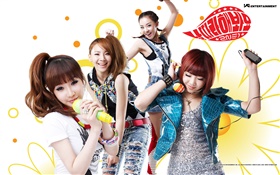 2NE1, les filles de la musique coréenne 01 HD Fonds d'écran
