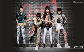 2NE1, les filles de la musique coréenne 02 HD Fonds d'écran