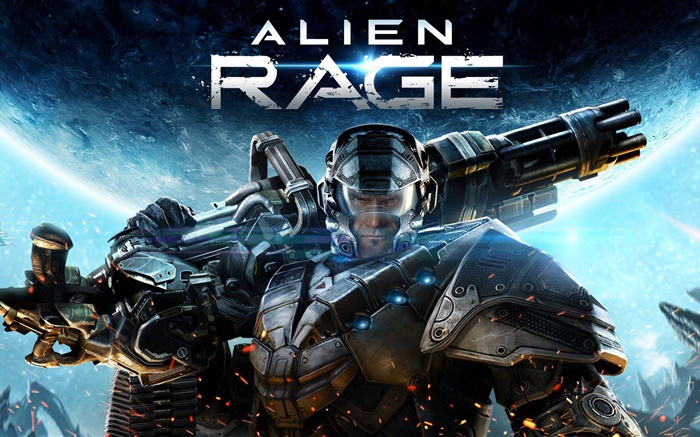 Alien Rage, jeu PC Fonds d'écran, image