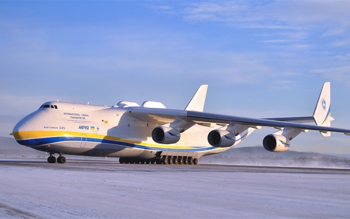 Antonov An-225 Mriya avions, aéroport Fonds d'écran, image