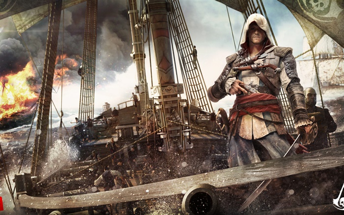 Assassins Creed 4: Black Flag, jeu PC Fonds d'écran, image