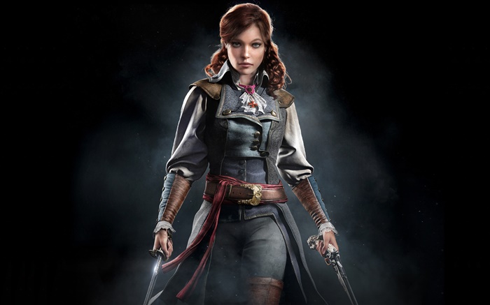 Assassin Creed: Unity, Eliza Fonds d'écran, image