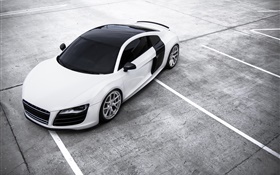 Audi R8 voiture blanche