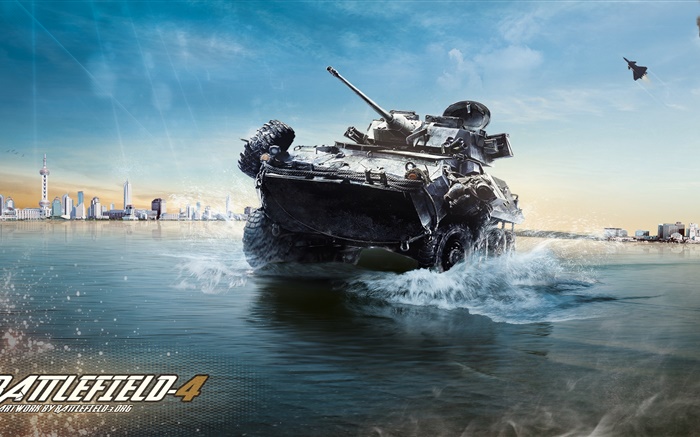 Battlefield 4, véhicules blindés Fonds d'écran, image