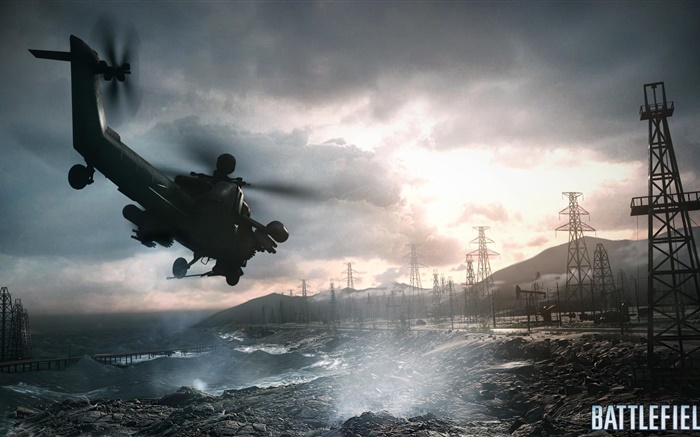 Battlefield 4, hélicoptères Fonds d'écran, image