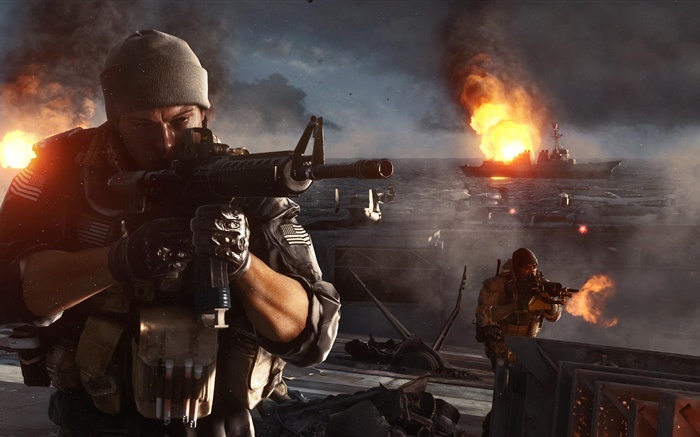 Battlefield 4, fusillade Fonds d'écran, image