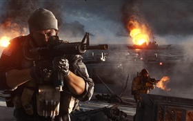 Battlefield 4, fusillade HD Fonds d'écran