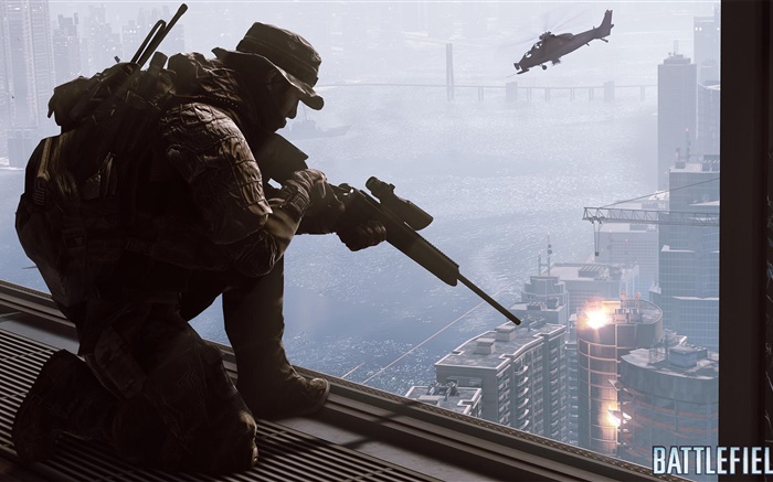 Battlefield 4, sniper Fonds d'écran, image