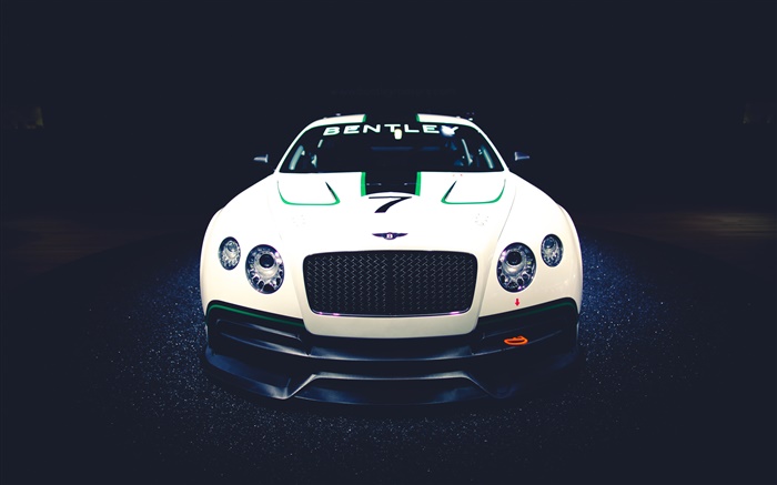 Bentley Continental GT3 Concept vue avant de la voiture Fonds d'écran, image