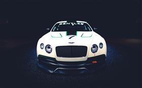 Bentley Continental GT3 Concept vue avant de la voiture HD Fonds d'écran