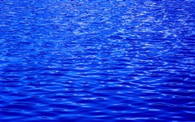 Fond bleu de l'eau
