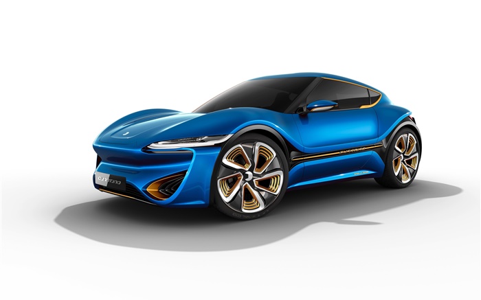 Concept supercar bleu Fonds d'écran, image
