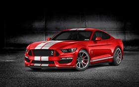 Ford Mustang GT350 voiture rouge