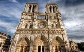 France, Notre-Dame, bâtiments HD Fonds d'écran