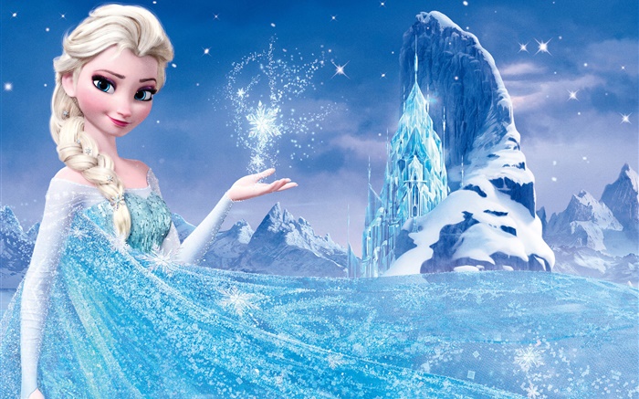 Glacé, film de Disney, la princesse Elsa Fonds d'écran, image