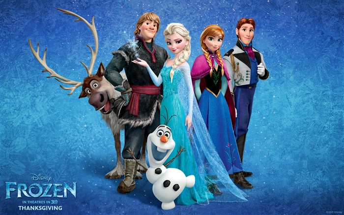 Frozen film, dessin animé Fonds d'écran, image