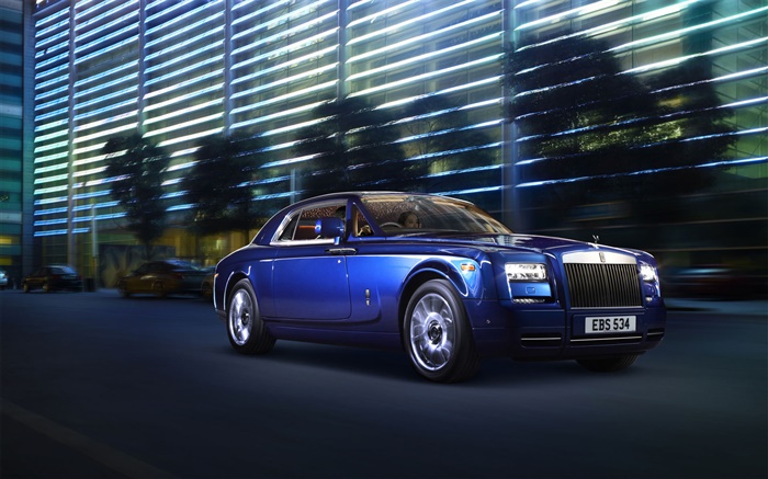 Rolls-Royce Motor Cars de nuit Fonds d'écran, image