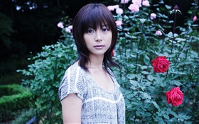 Saki Aibu, fille japonaise 02 HD Fonds d'écran