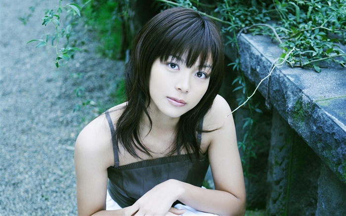 Saki Aibu, fille japonaise 03 Fonds d'écran, image