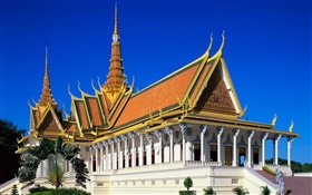 Thaïlande, Chiang Mai, temple HD Fonds d'écran