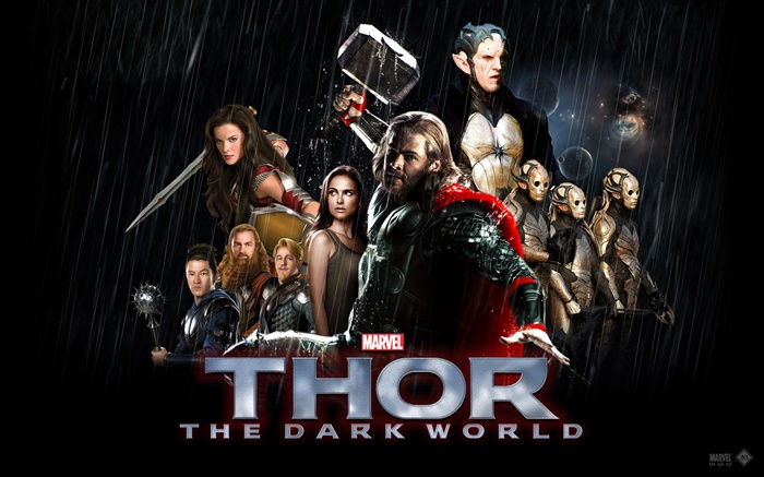Thor 2: Le Monde des Ténèbres, film Marvel Fonds d'écran, image