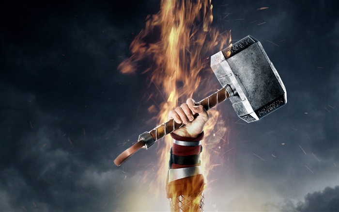 Thor 2, marteau Fonds d'écran, image
