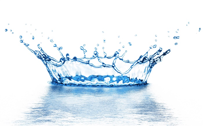 Water splash, couronne impériale Fonds d'écran, image