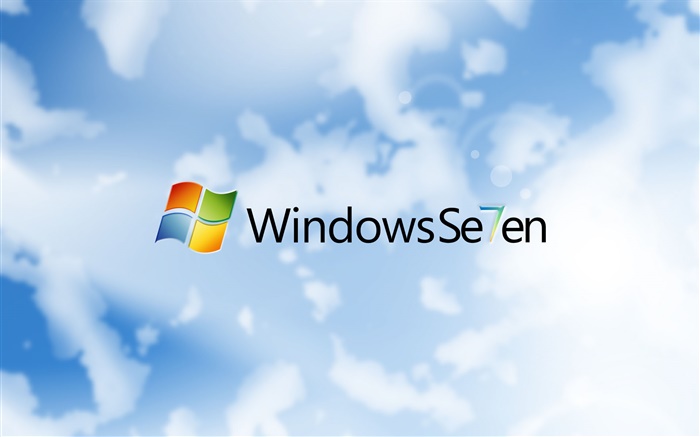 Windows Seven, ciel et les nuages Fonds d'écran, image