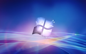 Le logo Windows, le design créatif fond