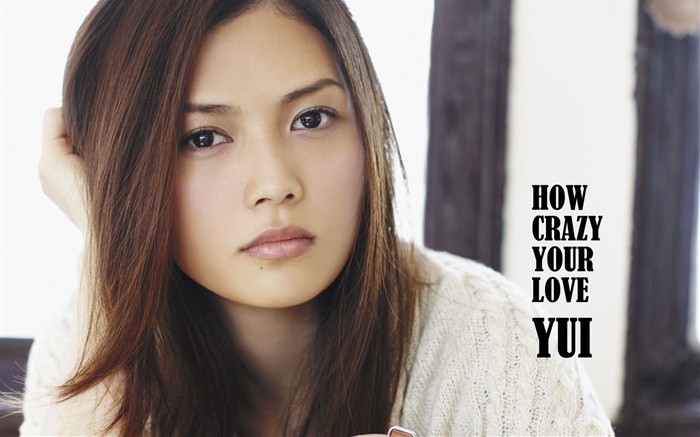 Yoshioka Yui, chanteuse japonaise 01 Fonds d'écran, image